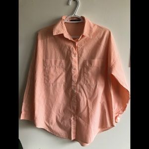 Oversized button down shirt ONE SIZE